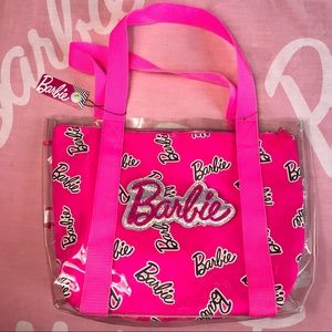 BARBIE PINK TOTE BAG♡NWT!!!!